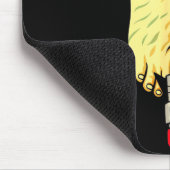 New Years Missile Toe Funny Mistletoe Holiday Mousepad (Ecke)