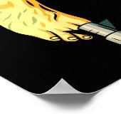 New Years Missile Toe Funny Mistletoe Holiday  Poster (Ecke)