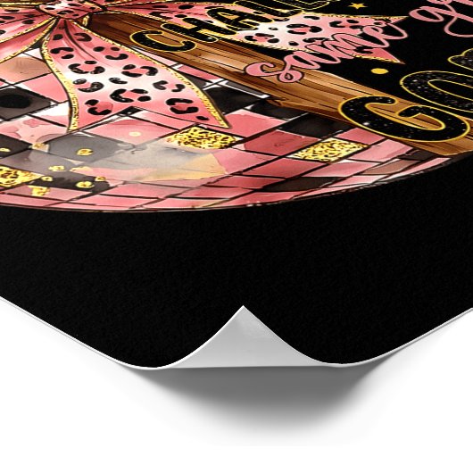 New Years New Challenges Same Great God Christian Poster (Ecke)