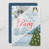 New Years Party Einladung (Vorne/Hinten)