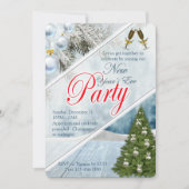 New Years Party Einladung (Vorderseite)