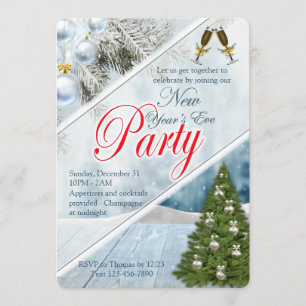 New Years Party Einladung