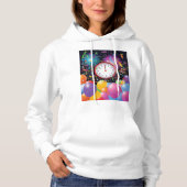 New Years Party Womens Hoodie (Vorderseite)