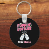 New Years Shirt, Nurse Png Bottles For The New Yea Schlüsselanhänger (Vorderseite)