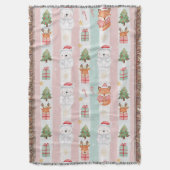 New Year's texture of fabric and packaging, bears Decke (Vorderseite Vertikal)