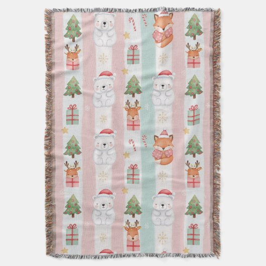 New Year's texture of fabric and packaging, bears Decke (Vorderseite Vertikal)