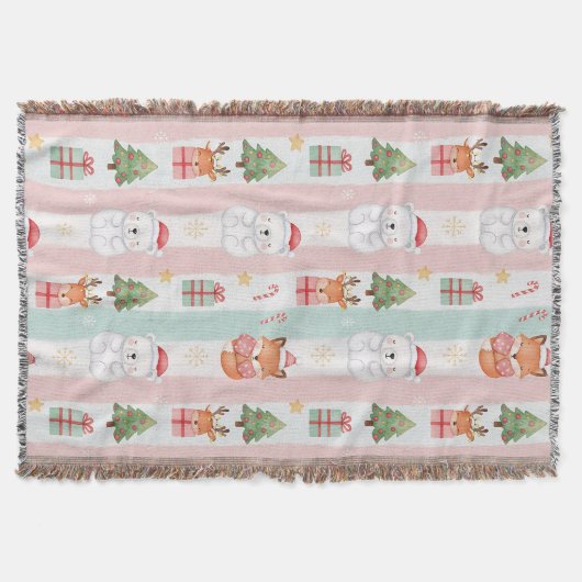 New Year's texture of fabric and packaging, bears Decke (Vorderseite)