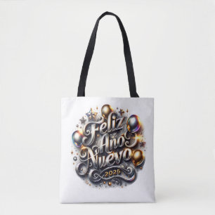 New Years Tote Bag Tasche