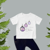 New Year's tree decorations Baby T-shirt