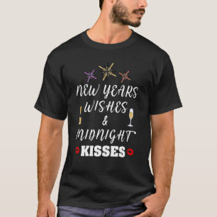 New Years wünscht Mitternachtsküsse, Pop Fizz Ki T-Shirt