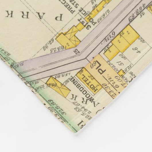 New York 10 Fleecedecke (Ecke)