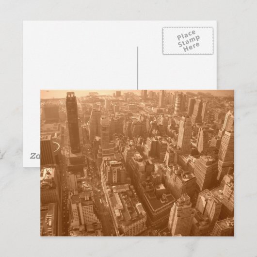 New York 10 Postkarte (Vorne/Hinten)