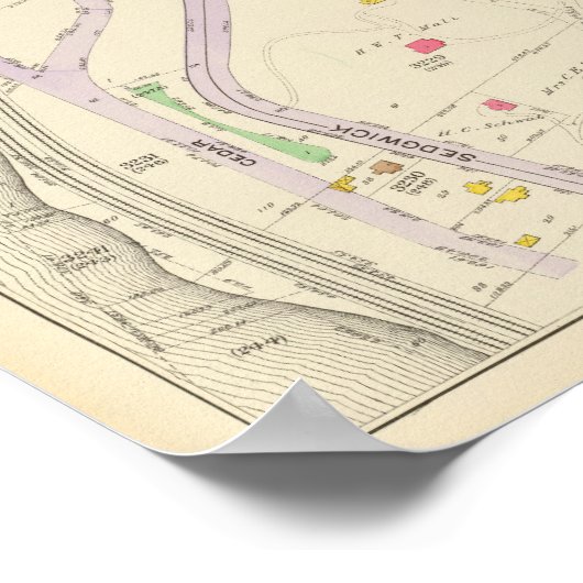 New York 17 Poster (Ecke)