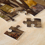 New York- 1891.Weihnachtsgrüße Puzzle (Seite)