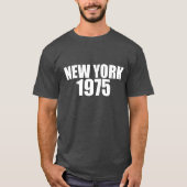 NEW YORK 1975 T-Shirt (Vorderseite)