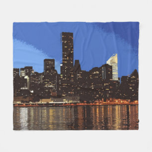 New York 2001 Fleecedecke