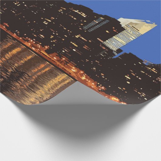 New York 2001 Geschenkpapier (Ecke)