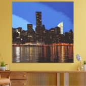 New York 2001 Leinwanddruck (Insitu (Wohnzimmer))