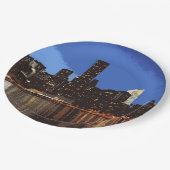 New York 2001 Pappteller (Schrägansicht)