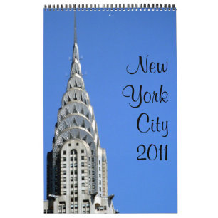 New York 2011 15-Monats-Singleseitenkalender Kalender