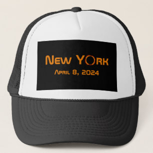 New York 2024 Total Solar Eclipse Truckerkappe