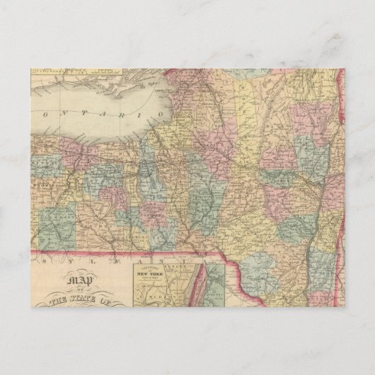 New York 2 Postkarte (Vorderseite)