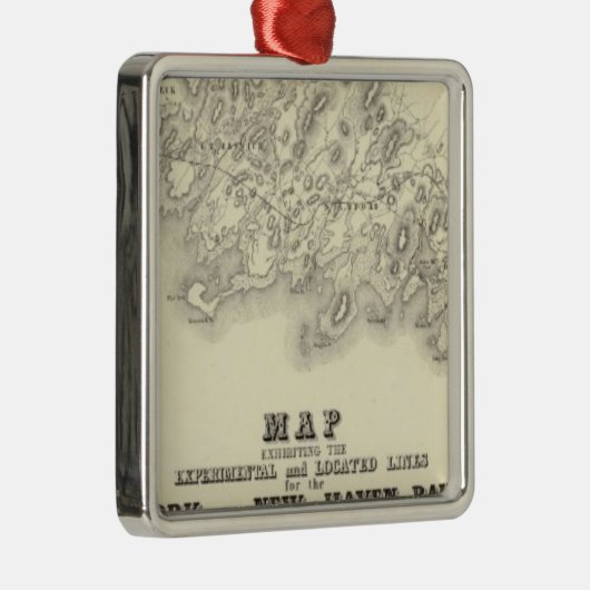 New York 39 Silbernes Ornament (Rechts)