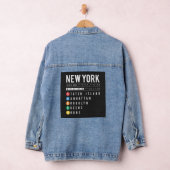 New York 5 Boroughs Jeansjacke (Hangar)