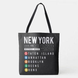 New York 5 Boroughs Tasche