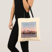 New York Abend Skyline Tragetasche (Vorderseite (Produkt))
