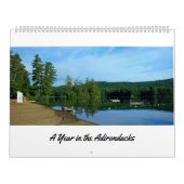 New York Adirondack Mountains 12 Monatskalender Kalender (Titelbild)
