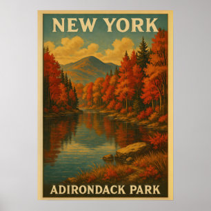 New York Adirondack Park V01 Poster