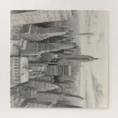 New York Aqucolor Art Puzzle (Horizontal)