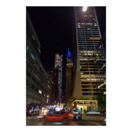 New York at night Poster