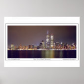 New York at Night Poster (Vorne)