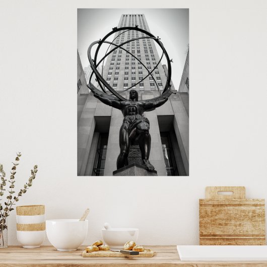 NEW YORK ATLAS POSTER (Küche)