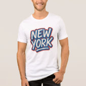 New York Attitude - Urban Style T-Shirt Tri-Blend Shirt (Vorderseite)