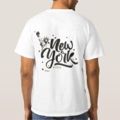 New york auf Shirt.jpg T-Shirt (Rückseite)
