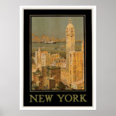 New York aus Glasgow Poster (Vorne)