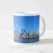 New York aus New Jersey Jumbo-Tasse (Vorderseite Rechts)