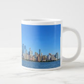 New York aus New Jersey Jumbo-Tasse (Rechts)