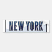 New York Autoaufkleber (Vorne)