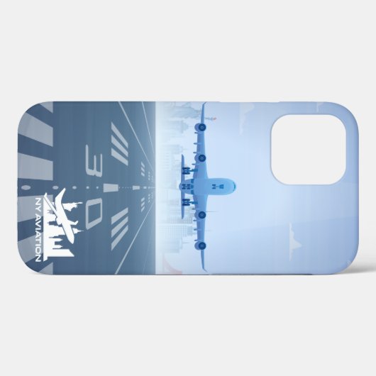 New York Aviation Phone Case (Rückseite (Horizontal))