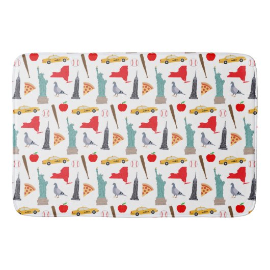 New York Badematte (Vorderseite)