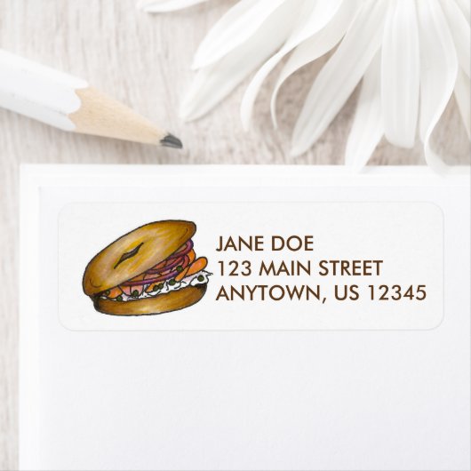 New York Bagel mit Lox und Capers Feinschmecker La (Insitu)