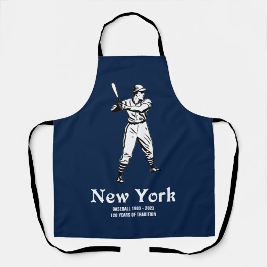 New York Baseball 2023 Retro Schürze (Vorderseite)