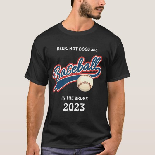 New York Baseball 2023 T-Shirt (Vorderseite)