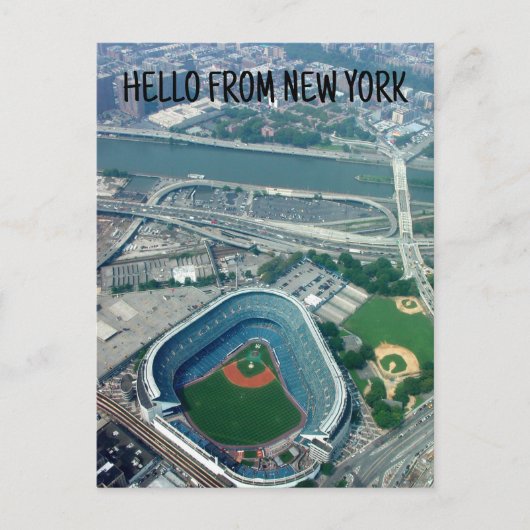 NEW YORK BASEBALL STADIUM POSTCARDS POSTKARTE (Vorderseite)