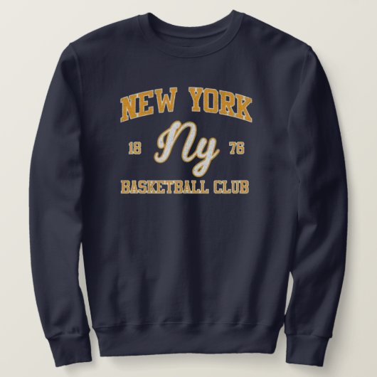 New York basketball athletic Sweatshirt (Design vorne)