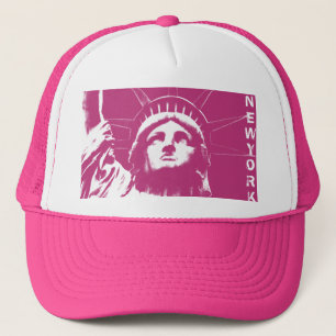New York bedeckt rosa New- Truckerkappe